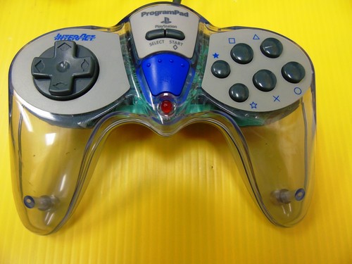 PlayStation Controller Inter Act Program Pad PS1 Clear S5197 - Picture 5 of 7