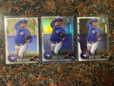 Sean Reid-Foley RC LOT 3x 2016 Bowman Draft Refractor Chrome & Base #BDC135