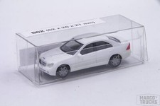 Transparent packaging folding box for model railways cars - 2.44x1.02x0.83 Inch