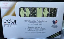 Color Street Nail Strips  TOO GHOUL FOR YOU  Glow In Dark  Retired Halloween