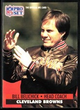 1991 Pro Set 126 Bill Belichick ROOKIE RC Patriots Browns Rookie card