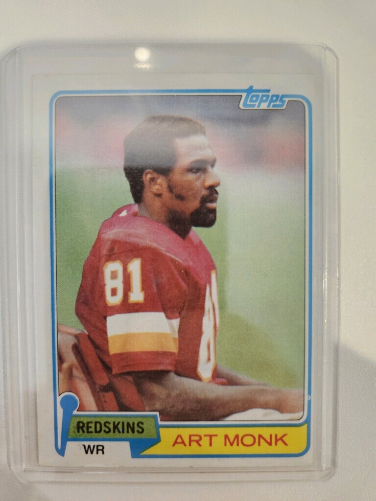 Art Monk 1981 Topps - #194 (RC) - Washington Redskins HOF - Washing Commanders