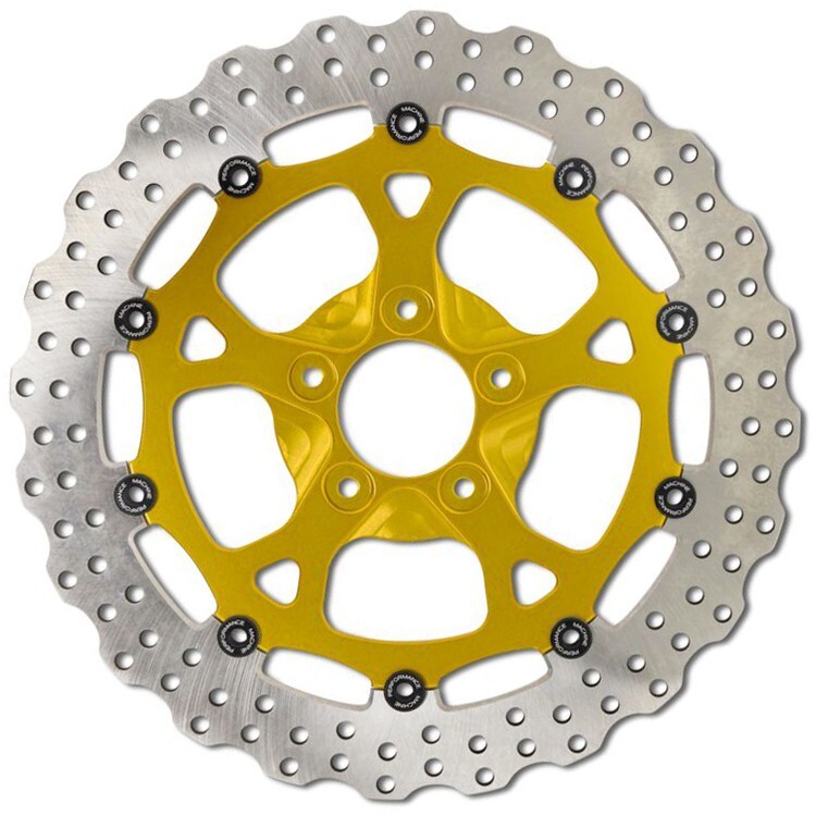 Performance Machine Dominator Front 13" Brake Rotor 2 Piece Harley