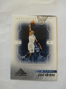 2001-02 Fleer Marquee Michael Jordan #3 Card Washington Wizards Chicago Bulls