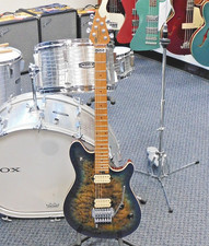 2024 Evh Wolfgang Special Qm Electric Guitar! Indigo Burst Finish! Very Nice!!!