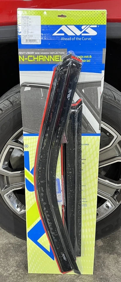 Visera de ventilación de ventana con cinta para Dodge Ram 02-09 cabina y media - 94623 Foto 2 de 4