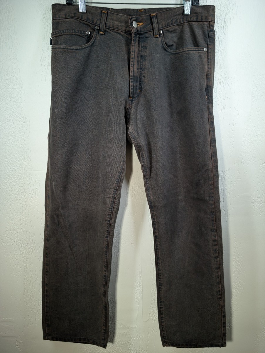 Zegna Sport Jeans Men's Sz 34 Brown Classic Fit