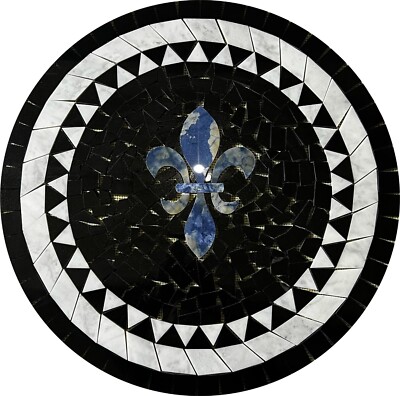 Floor Marble Medallion 30''x30''