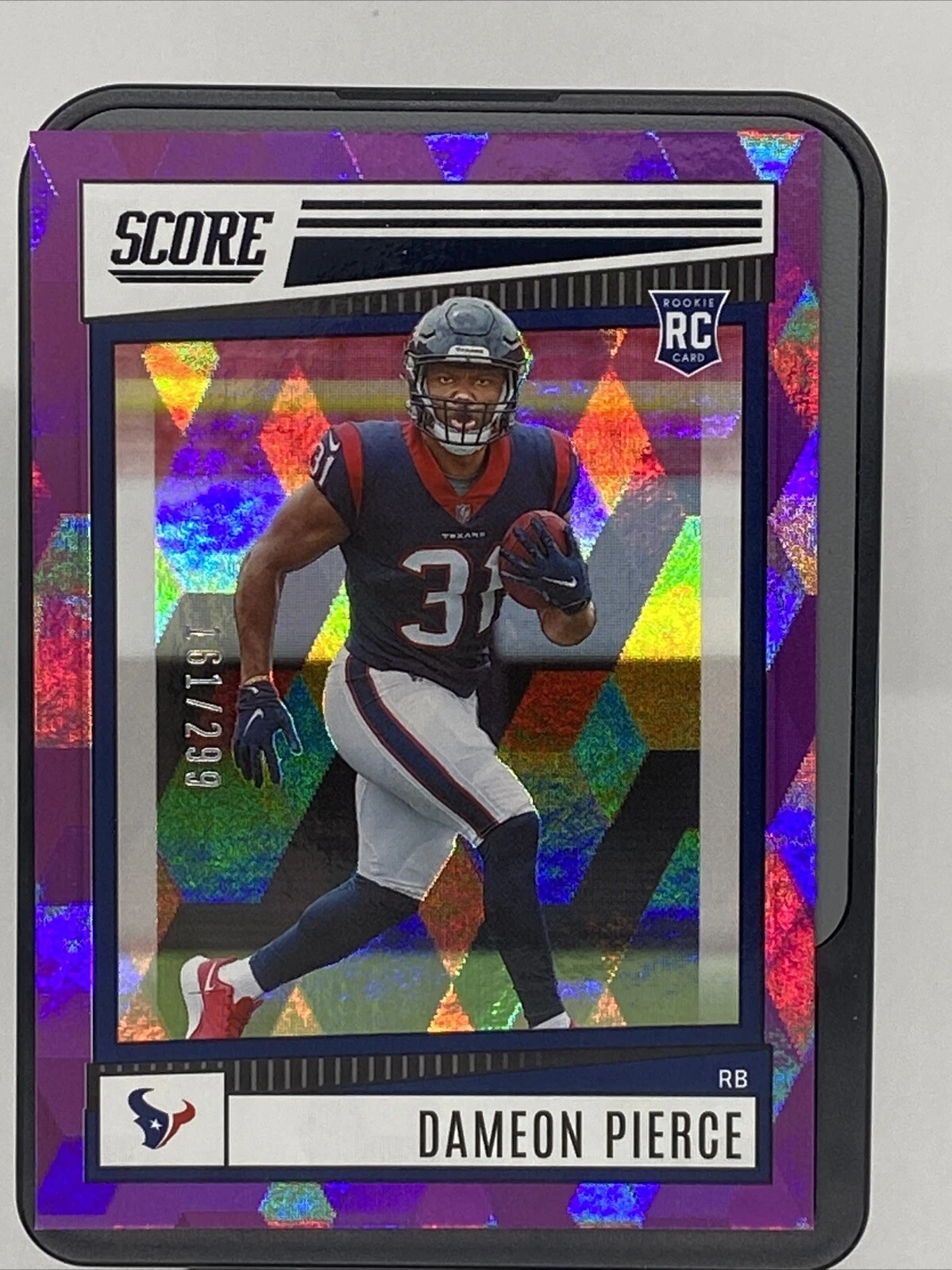 2022 Panini Score Dameon Pierce #345  (161/299)