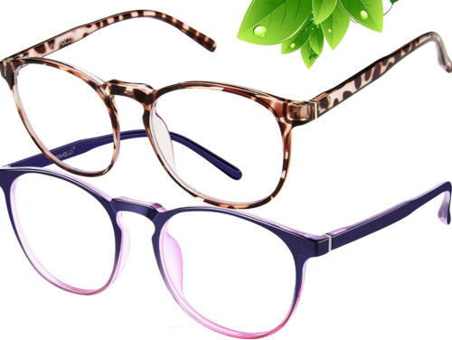 Blue Light Blocking Glasses Women/Men,Retro round anti Eyestrain Computer Gaming