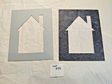 Lot of 2 - 8x10 House Home Picture Photo Mats - NEW - H28