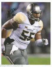 KYLE FULLER Signed/Autographed BAYLOR BEARS 8x10 Photo HOUSTON TEXANS w/COA