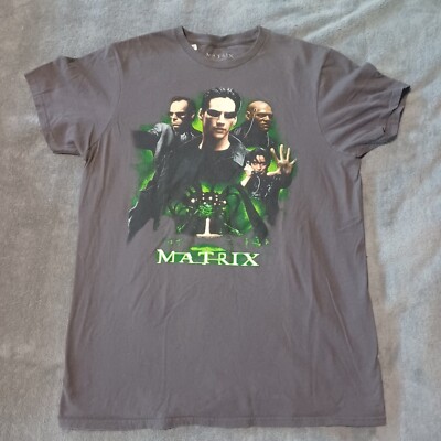 Mad Engine Shirt Adult Medium Matrix 1999 Promo Movie Poster