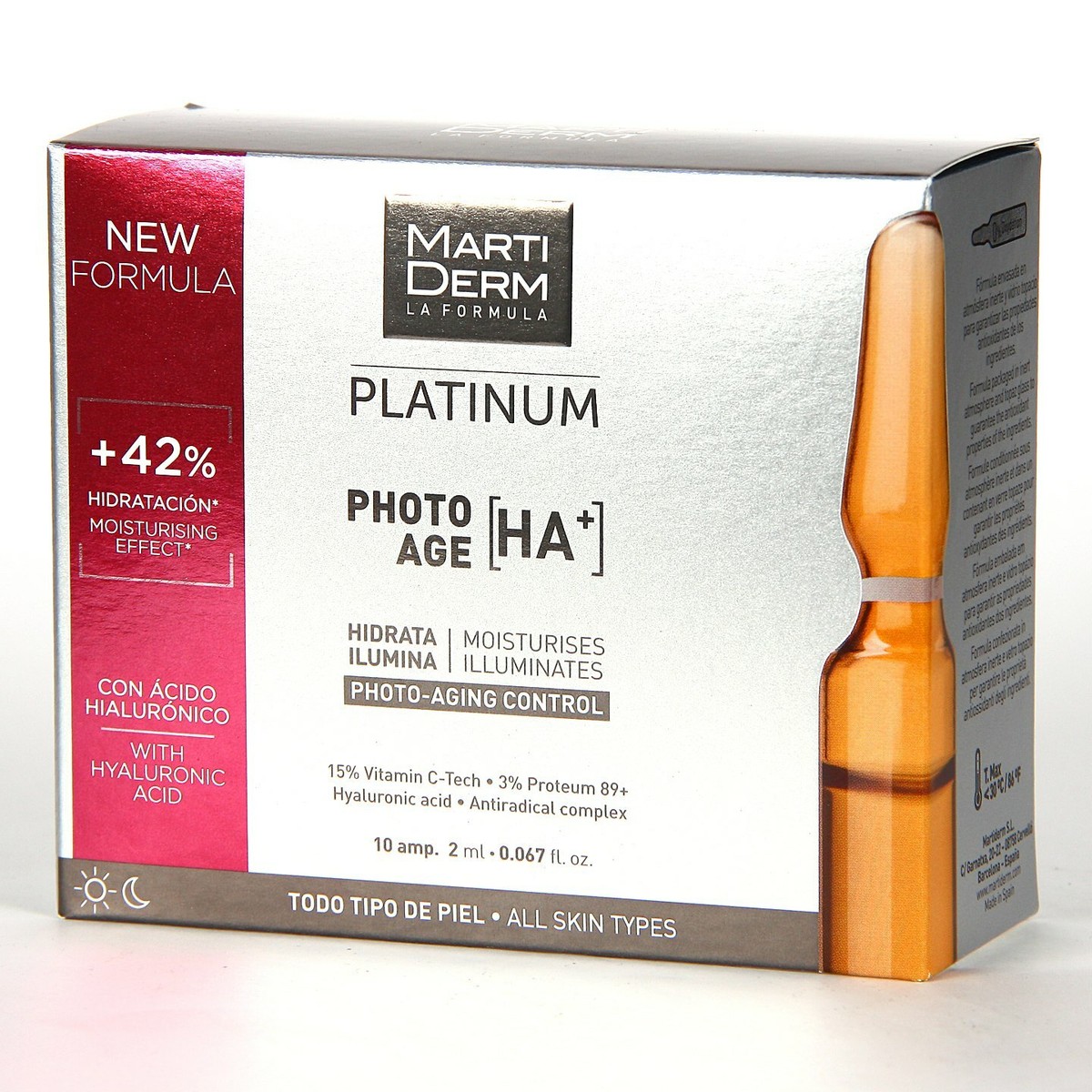 Martiderm Platinum Photo-Age Ha+ Ampoules - 5 Ampoules Martiderm Platinum Photo-Age Ha+ Ampoules - 5 Ampoules