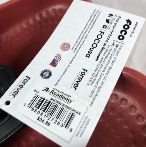 new OU Oklahoma Sooners Red Clogs Sandals Mens S Small 7-8 Comfort Shoes by FoCo - Picture 5 of 8