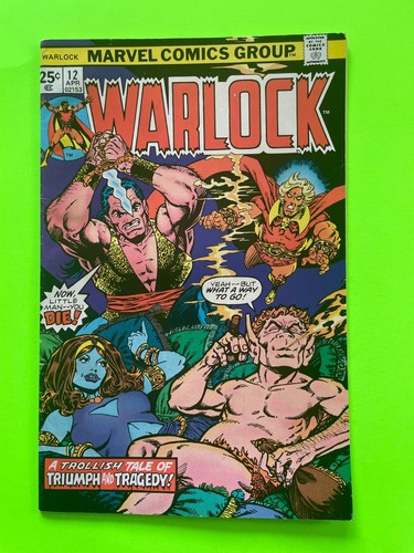 Warlock # 12 (Marvel, 1976) Jim Starlin Cover & Art Key: Origin of Pip the Troll