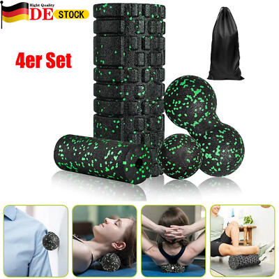 Faszienroller Faszienrolle Faszienball Faszien Set Massagerolle Faszientraining