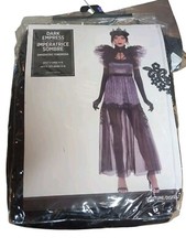 Empress Costume Set ADULT XL 14-16 NEW DRESSY DRESS PARTY COSPLAY BLACK