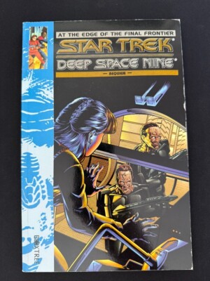 1995 Star Trek Deep Space Nine: at the Edge of the Final Frontier Graphic Novel