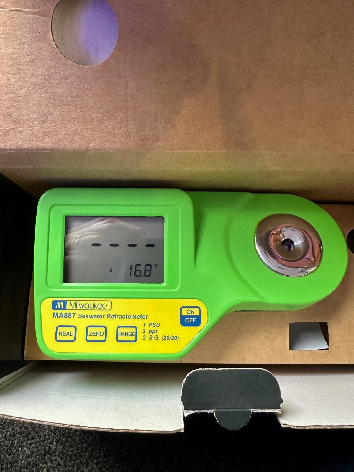 Milwaukee MA871 Refractometer eBay