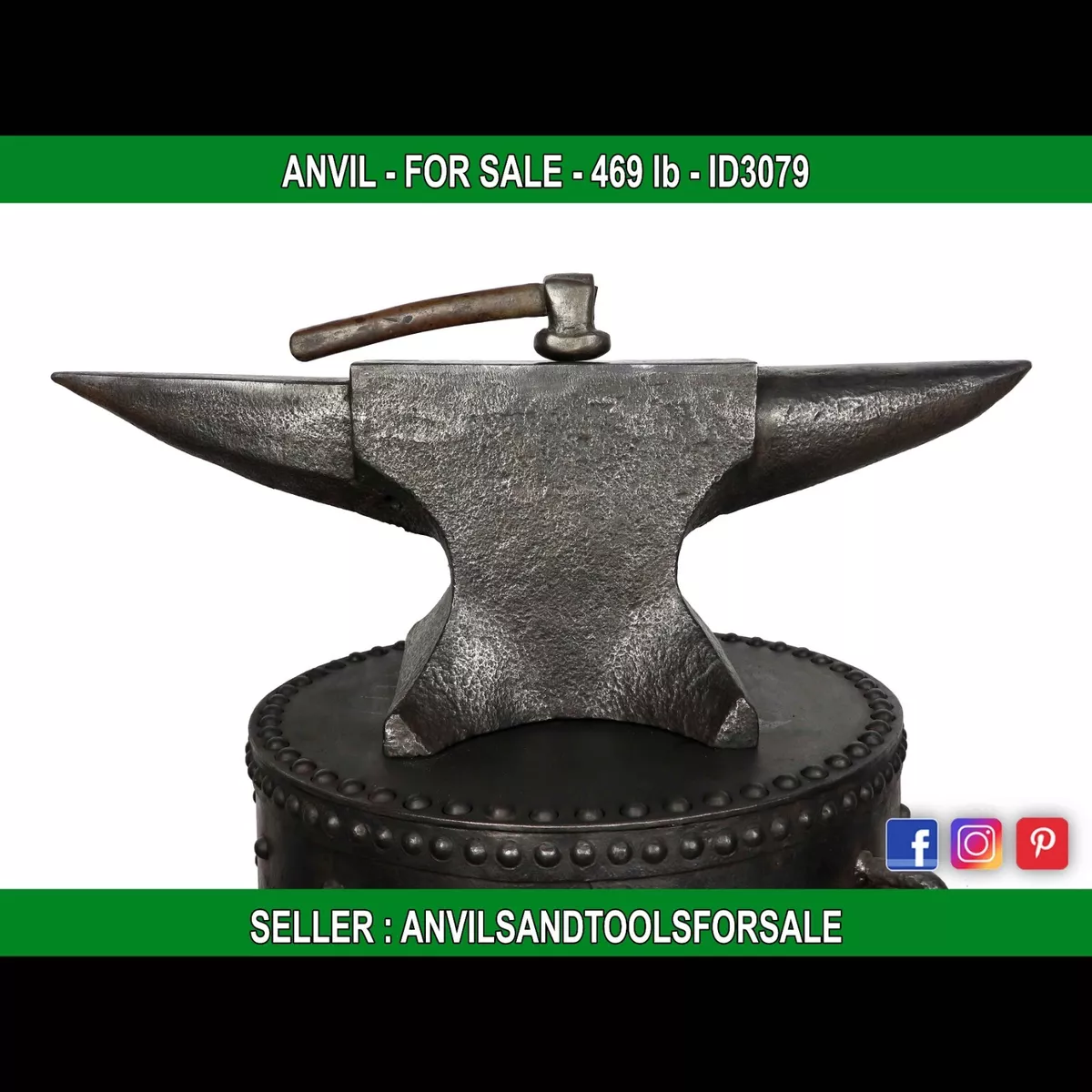 ANVIL 469 lb ID3079 eBay