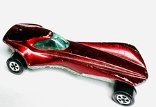 Stiletto Johnny Lightning Topper 1970 Red Diecast Vintage Toy Car Made In USA