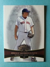 CURT SCHILLING #70 BOSTON RED SOX - 2006 TOPPS TRIPLE THREADS MLB BASEBALL
