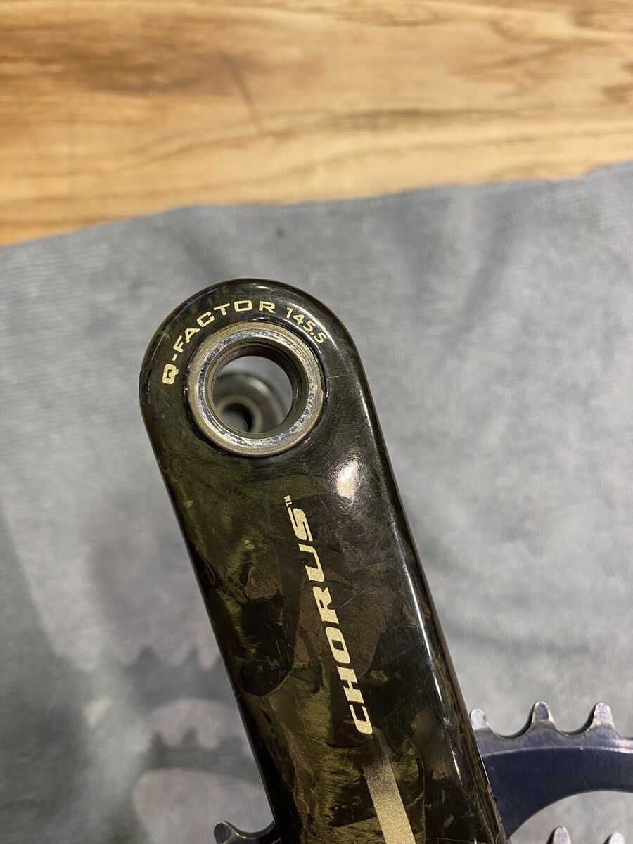 Campagnolo 10s Chorus Ultra Torque Carbon Crankset 175mm 53 Campagnolo 10s Chorus Ultra Torque Carbon Crankset 175mm 53