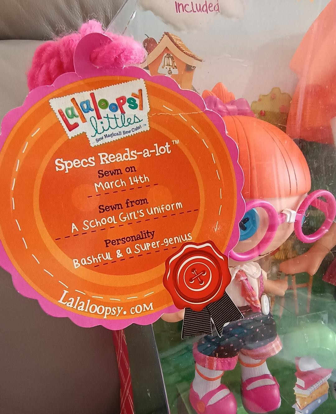 VINTAGE LALALOOPSY Large Sisters Dolls - Specs Reads-a-lot and Bea ...