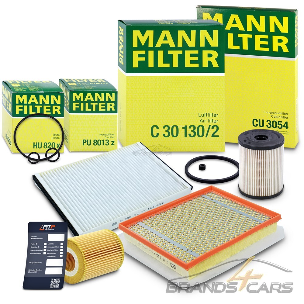 MANN-FILTER Inspektions Set - Ölfilter, Luftfilter, Innenraumfilter