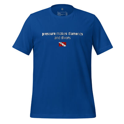 #ad #ad pressure makes diamonds and divers scuba diver shirt diving shirt Funny Tee $22.99