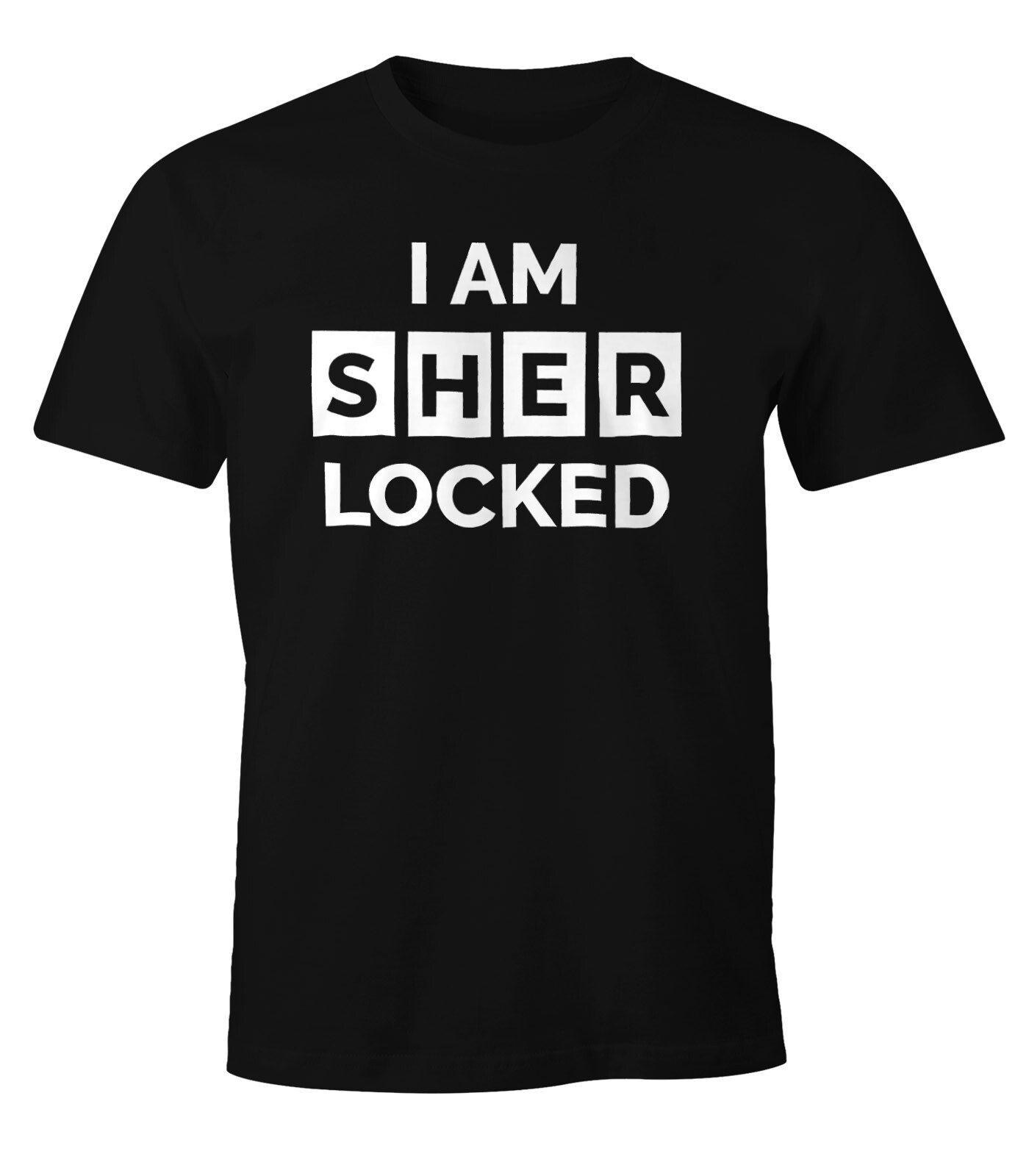 Оригинальная футболка I am Im SHERLOCKED Moonworks 