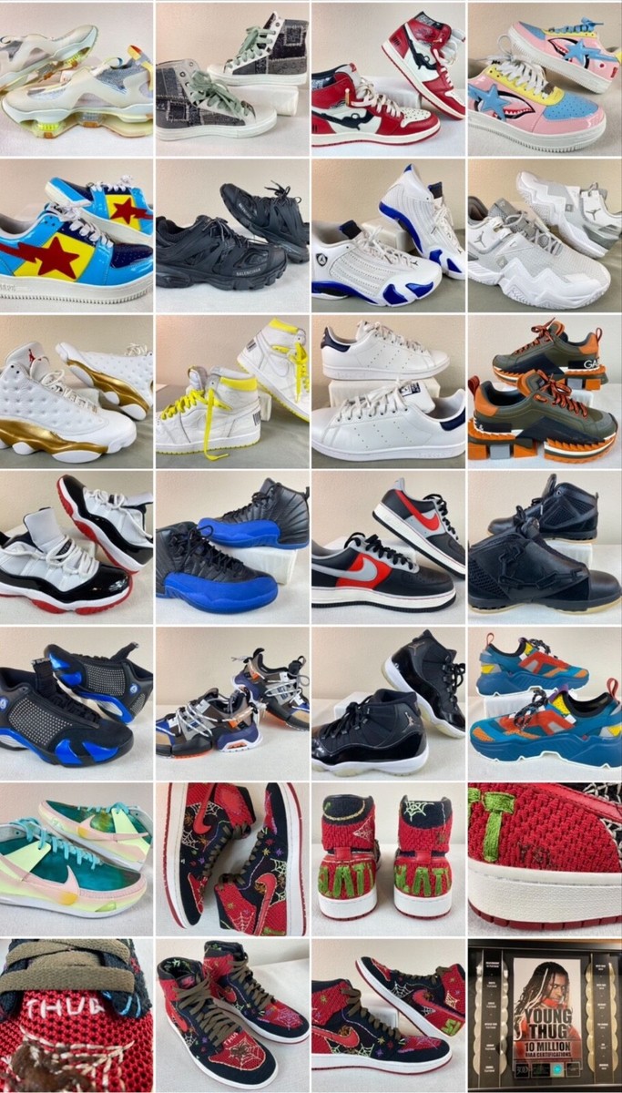 World Famous Rapper Young Thug's Personal Shoe Collection & Skateboard — product photo 4 of 12