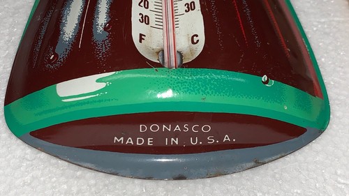antique donasco Coca-Cola bottle thermometer 17 inch - Picture 5 of 10