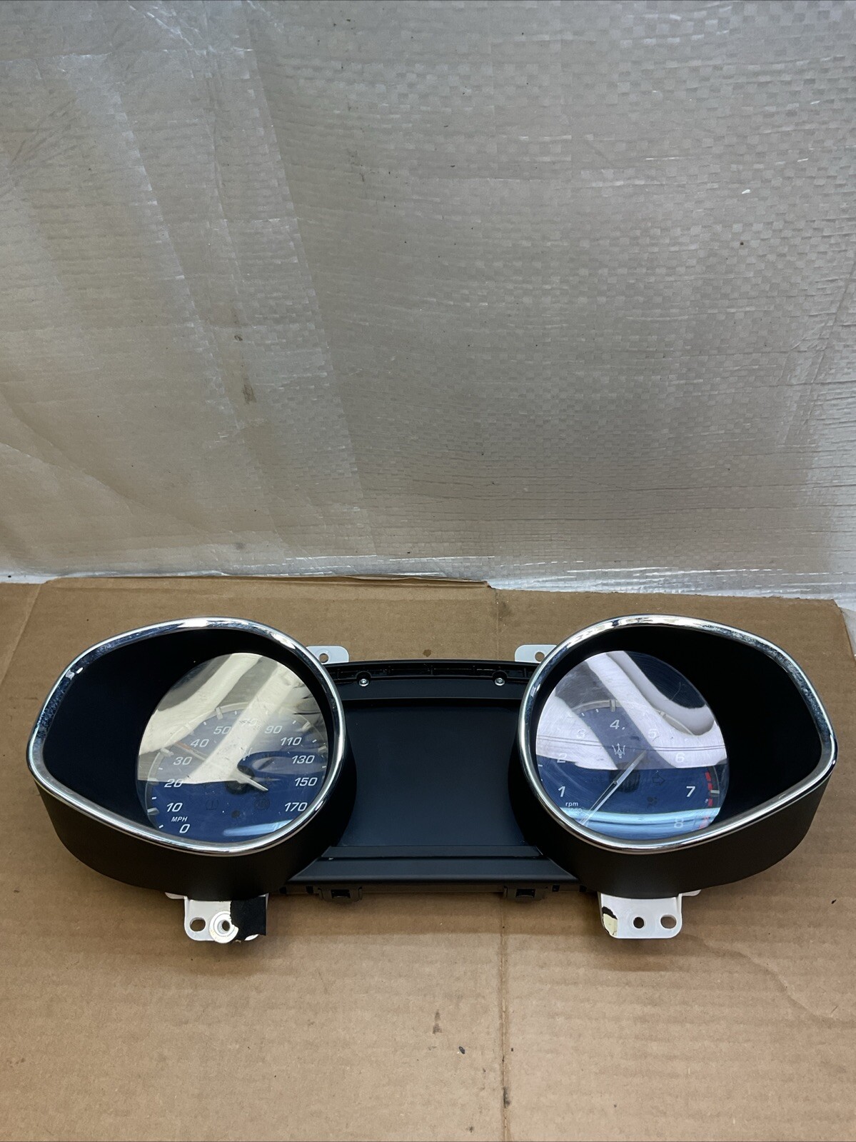 2014-2017 MASERATI QUATTROPORTE SPEEDOMETER INSTRUMENT CLUSTER 19K OEM 670009735