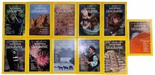 National Geographic 1980 Englisch Sammlung Zeitschrift Hefte Maps