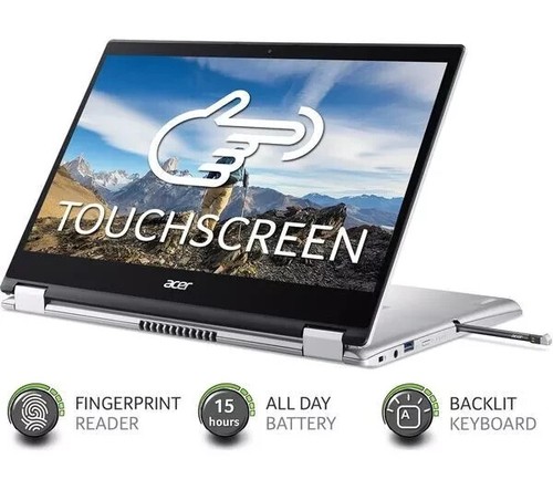 ACER Spin 3 SP313-51N Intel Core i5-1135G7 8GB RAM 512GB SSD 13.3" 2 in 1 Laptop - Picture 2 of 5
