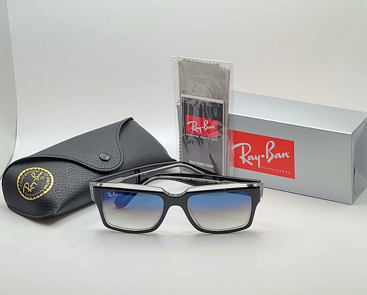 Ray-Ban RB2191 INVERNESS 1294/3M 55MM Black Frame Blue Gradient