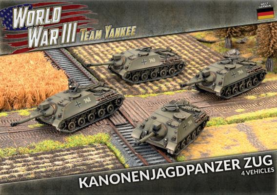 Kanonenjagdpanzer Zug West German WWIII x4 Tanks Team Yankee 7490₽