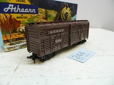 Athearn HO 40ft Stock Car Wagon Santa-Fe 50656 Box 1776