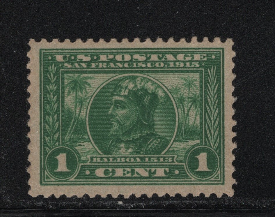 397 XF original gum mint never hinged with nice color ! see pic