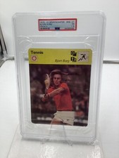 1976-80 Sportcaster French #09-21 Bjorn Borg PSA 1.5
