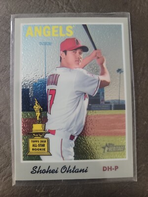 大谷翔平　2019 TOPPS HERITAGE SHOHEI OHTANI 2019 Topps Heritage Shohei Ohtani All Star Rookie Los