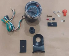 Equus Tachometer Gauge Chrome E6076 6000 Series 0 to 8000 RPM 2-1/2" Electric