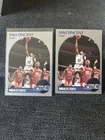 2 1990-91 NBA Hoops Sam Vincent Card #223 - Michael Jordan Wearing Jersey #12