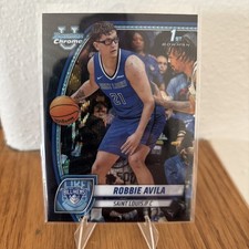 2024-25 Bowman University Chrome - Robbie Avila #61 Black Wave Refractor (RC)