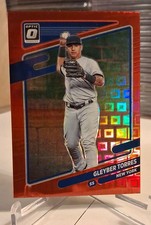 2021 Panini Donruss Optic - Gleyber Torres #118 Red Pandora Prizm /99