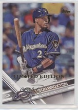 2017 Topps Limited Edition Keon Broxton #182 m4h