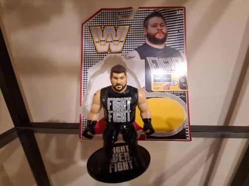 Kevin Owens figure with card and display stand - W...