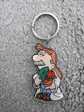 TETLEY TEA FOLK GORDON KEYRING / KEYCHAIN, VINTAGE, 1995 (GREAT CONDITION)